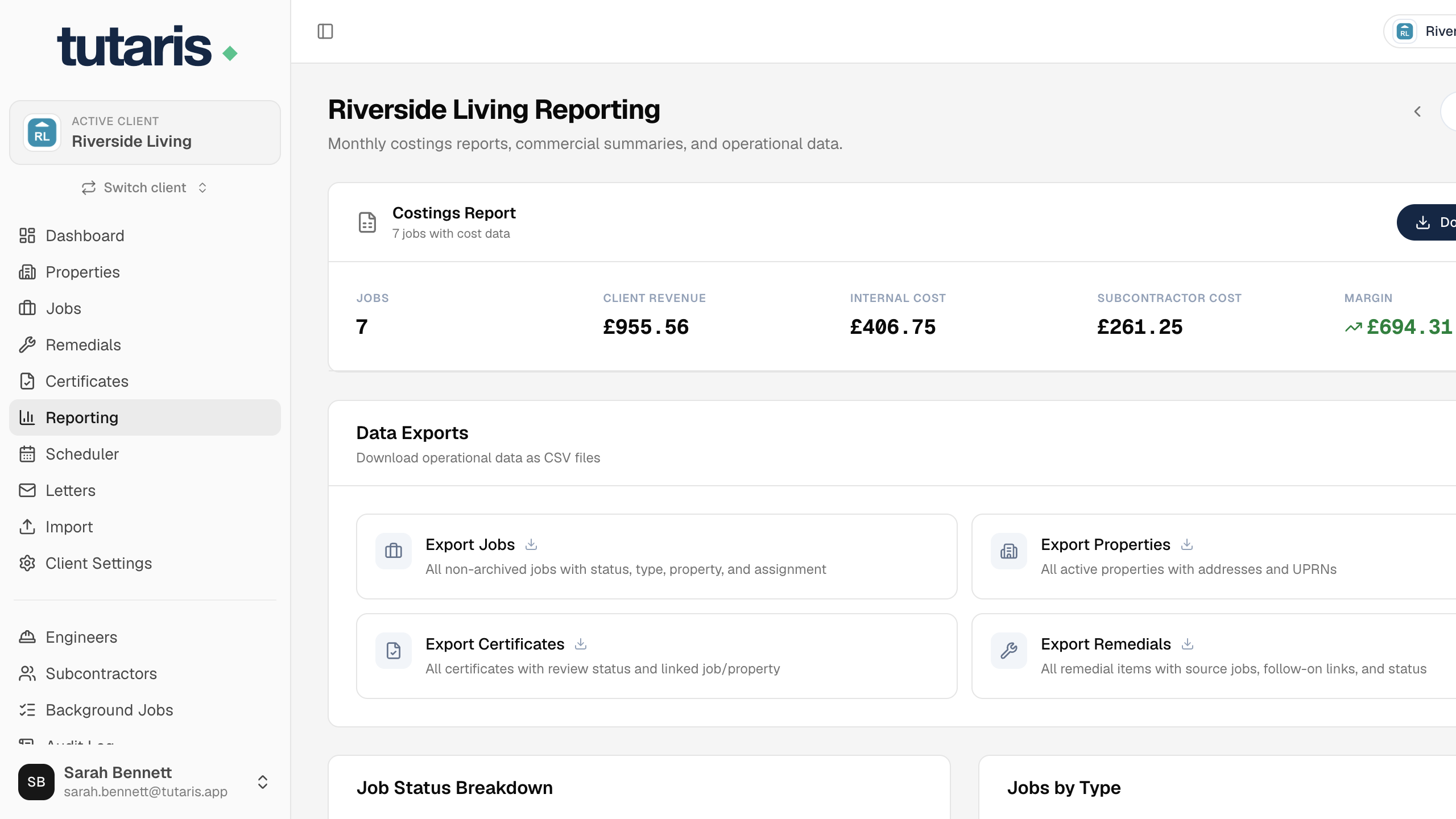 Reporting